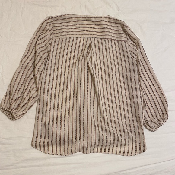 Blue Rain Striped Blouse - Picture 2 of 3
